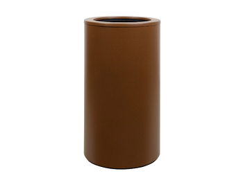 URBAN - High round stainless steel plant pot with automatic watering by Hobby Flower - view 3